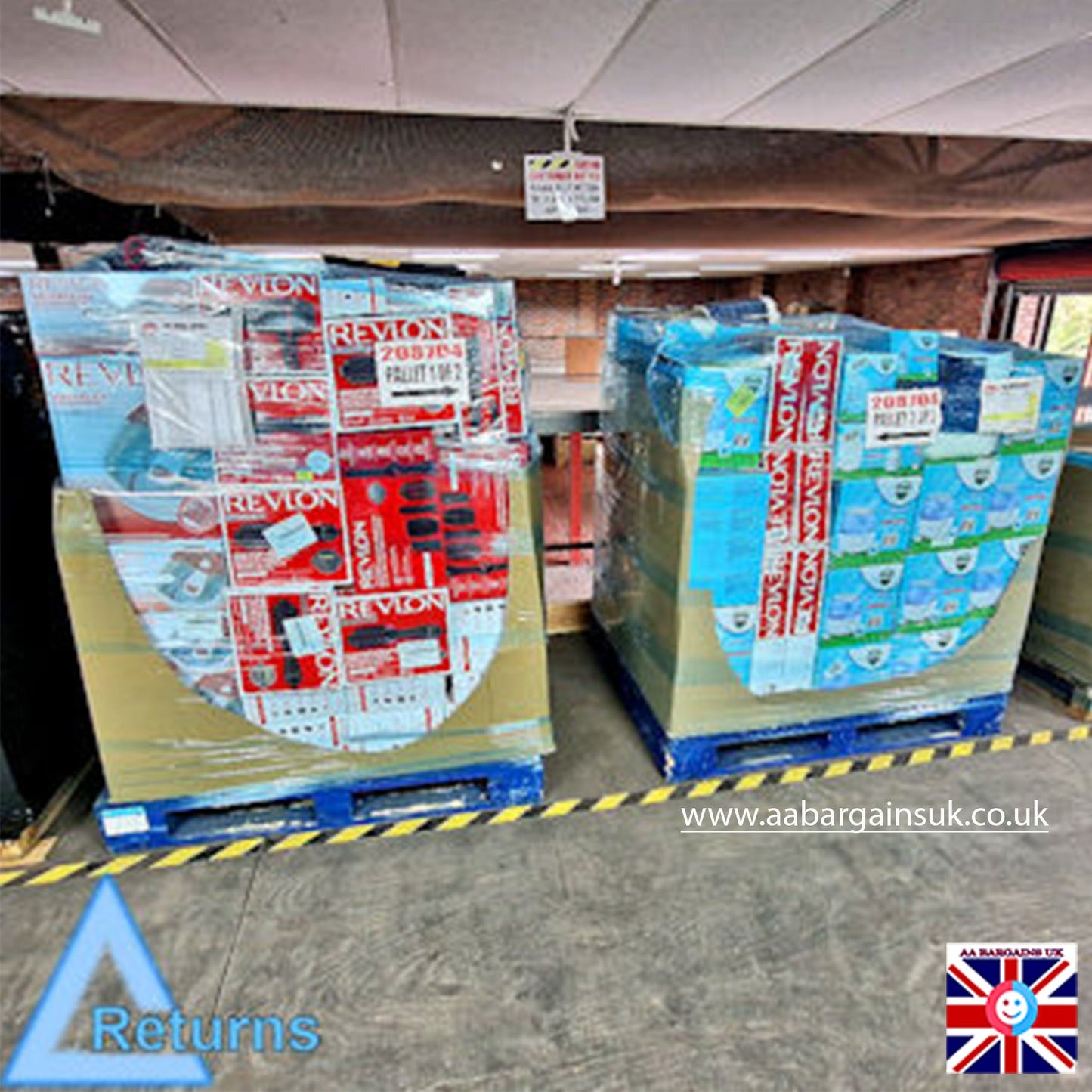 Hair Care & Wellbeing Pallet Deal – 2 Pallets, 353 Units (Lot No. 208704)