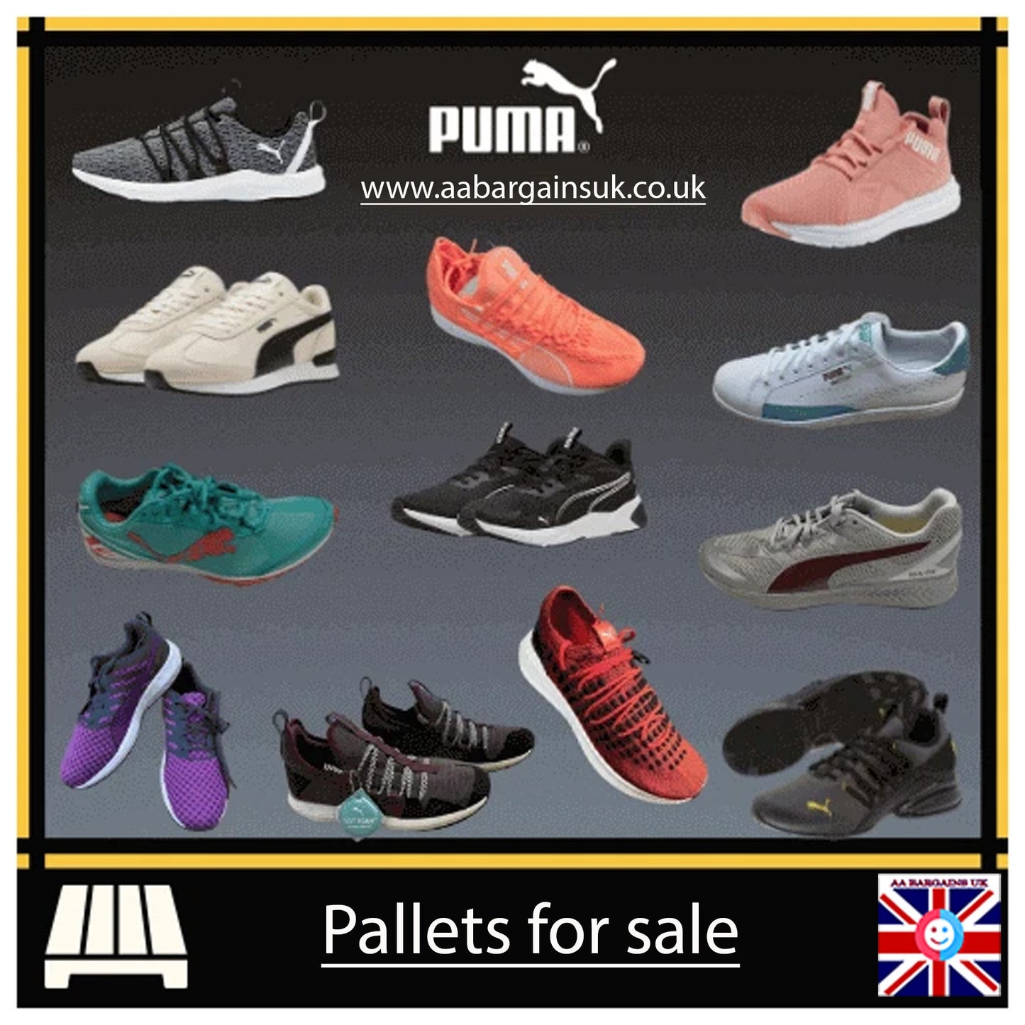 Puma Branded Trainers – Wholesale Liquidation Stock