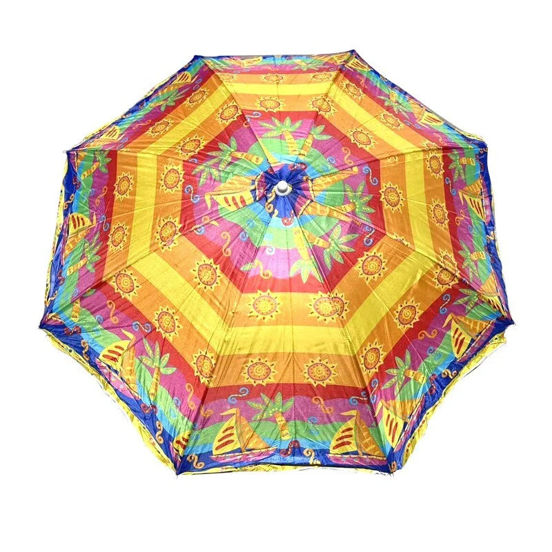 1.8M Garden Parasol Mandala Umbrella – Tilt Outdoor Sun Shade Canopy for Patio