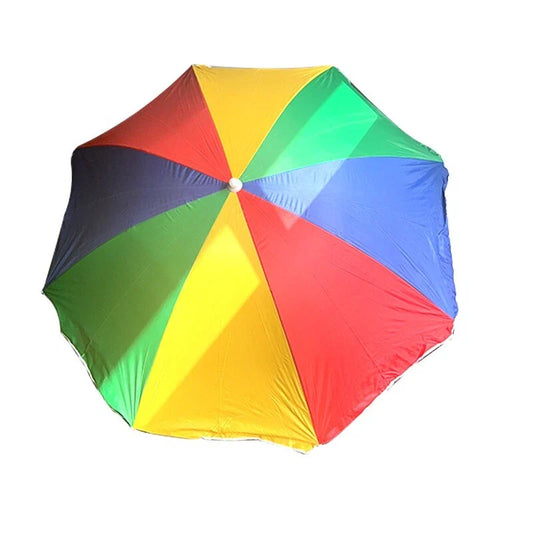 1.8M Garden Parasol Mandala Umbrella – Tilt Outdoor Sun Shade Canopy for Patio