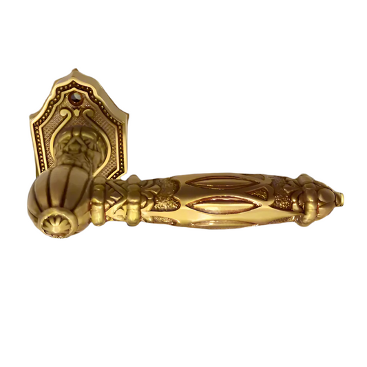 Antique Brass Gold Door Handle – Classic & Durable Finish (Mixed Stock Items)