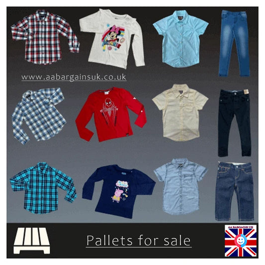 Wholesale Pallet of Kids’ Smart Clothing – Job Lot Stock
