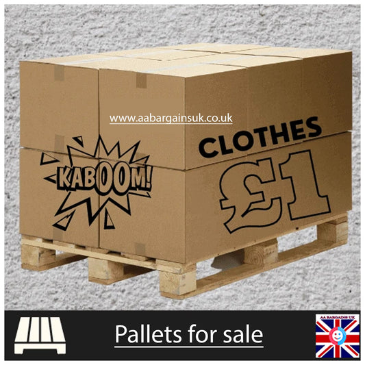 Clothing Clearance Pallet – Wholesale Job Lot for Startups