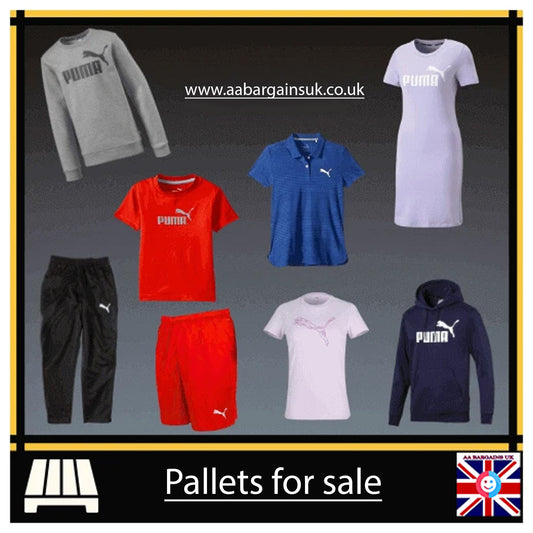 Wholesale Puma Sportswear – Liquidation Stock Pallet