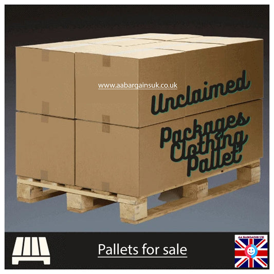 UK Unclaimed Parcels – Clothing Wholesale Pallet