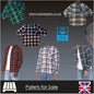 Bulk Men’s Flannel Shirts – Wholesale Pallet Liquidation Stock