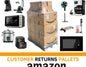 Wholesale Microwave Returns Pallet – Samsung & Panasonic Combination, Solo & Touch Models, 14 Units (Trade Job Lot)