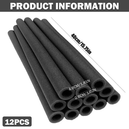12PCS Trampoline Pole Foam Sleeves Protector Soft Lightweight Replacement