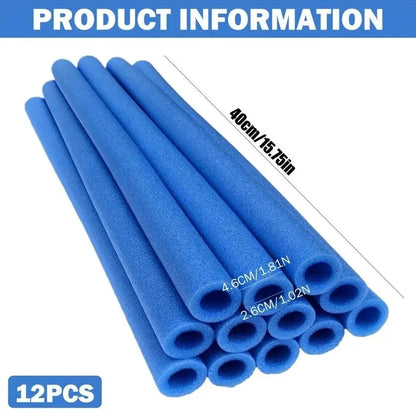 12PCS Trampoline Pole Foam Sleeves Protector Soft Lightweight Replacement