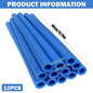 12PCS Trampoline Pole Foam Sleeves Protector Soft Lightweight Replacement