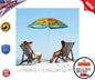 1.8M Garden Parasol Mandala Umbrella – Tilt Outdoor Sun Shade Canopy for Patio