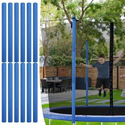 12PCS Trampoline Pole Foam Sleeves Protector Soft Lightweight Replacement